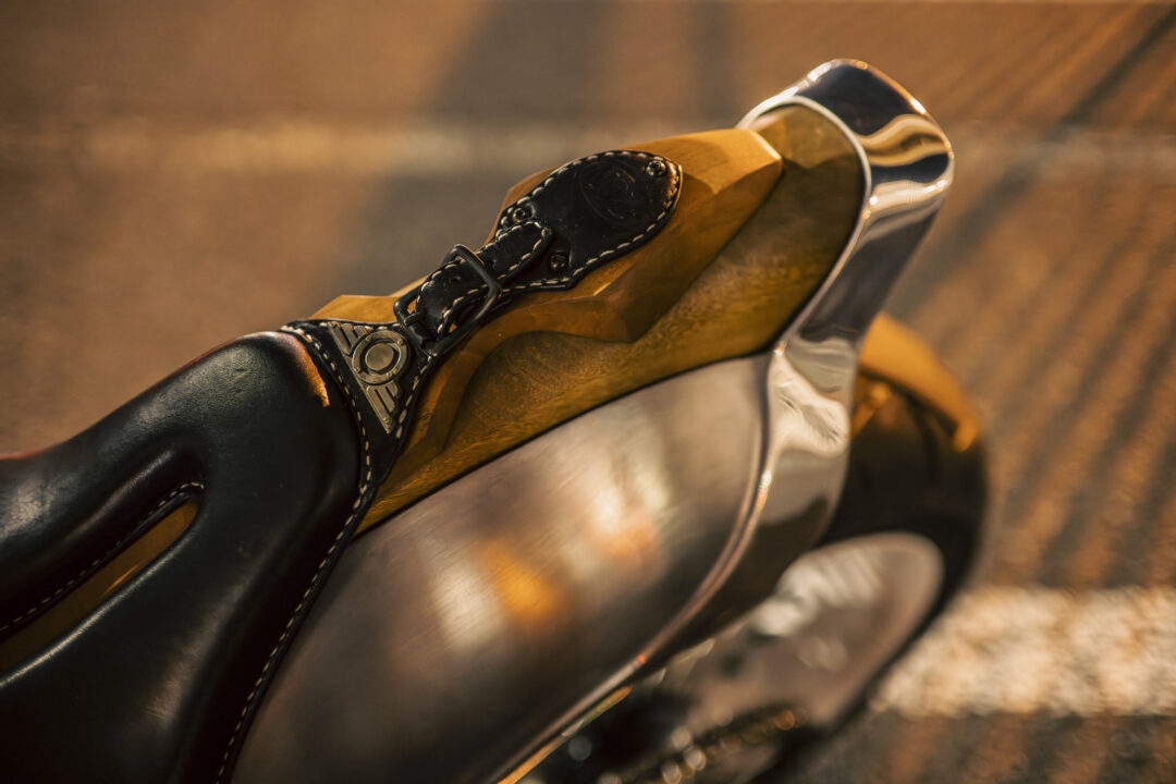 Royal Enfield VITA custom bike, two 650 twin engines