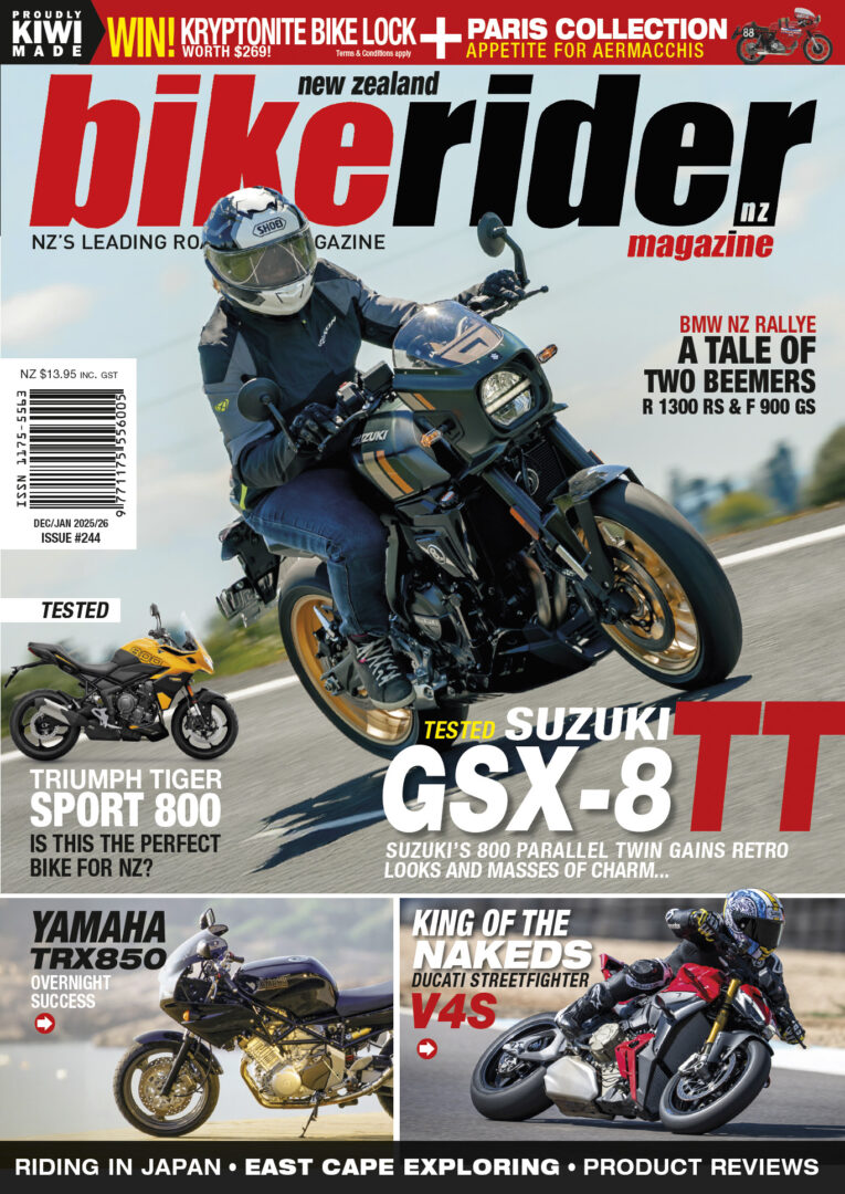 Bike Rider Magazine December January issue