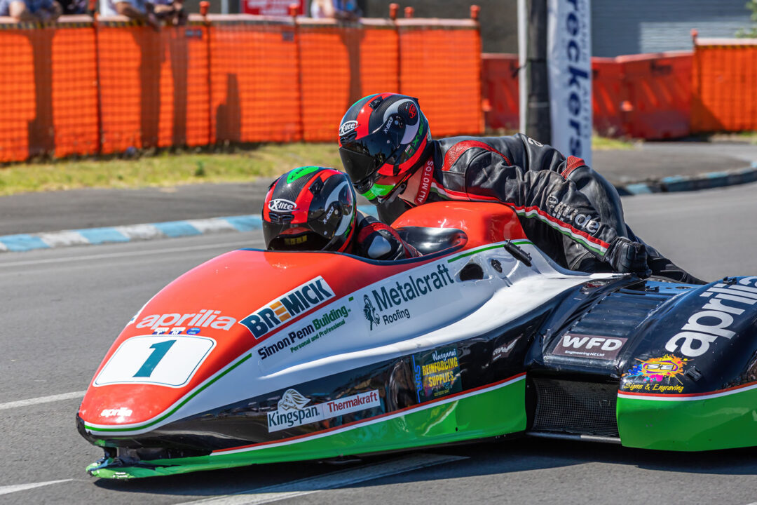 2025 Suzuki International Series NZ road racing sidecar Aprilia V4 powered