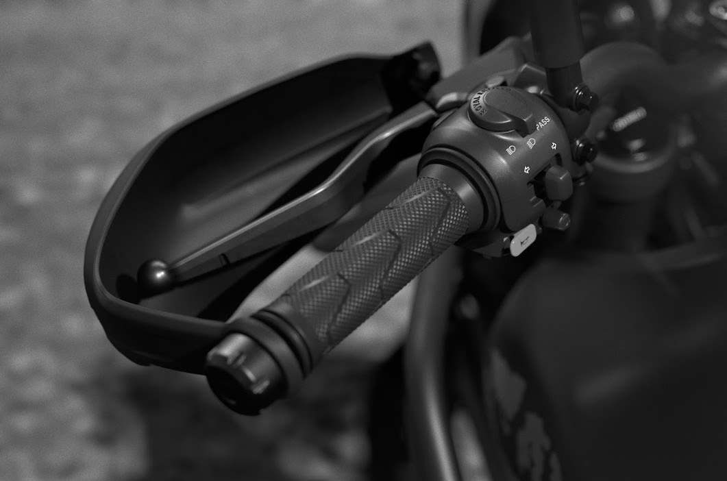 Royal Enfield Himalayan-450-Mana-Black-NZ pre-order hand guard