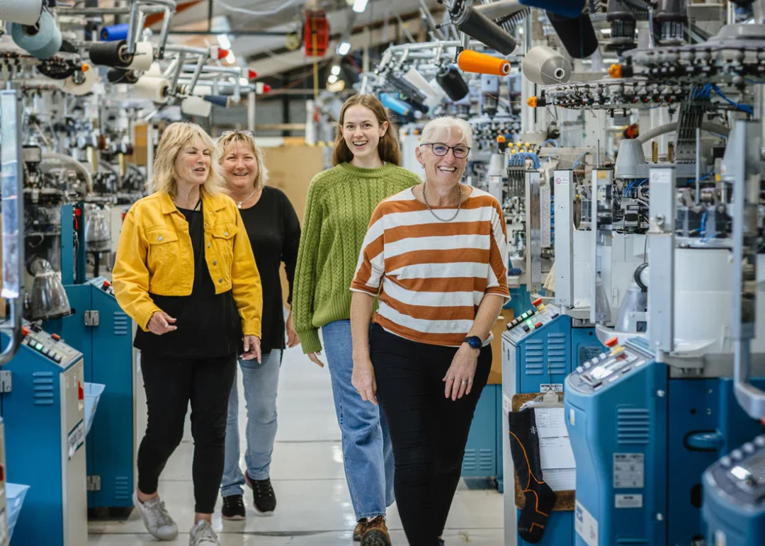 Norsewear staff and factory NZ
