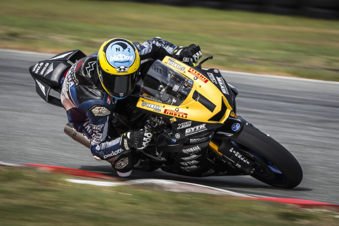 Cormac Buchanan on the Yamaha R6