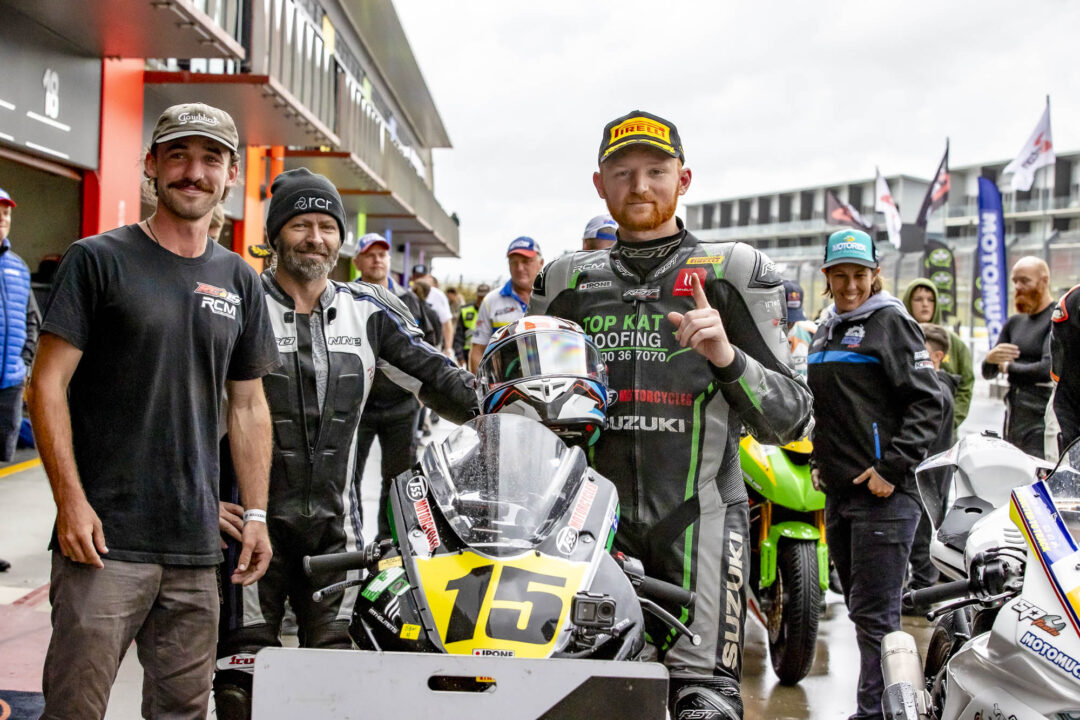 Rogan Chandler has his eye on the Superbike title.