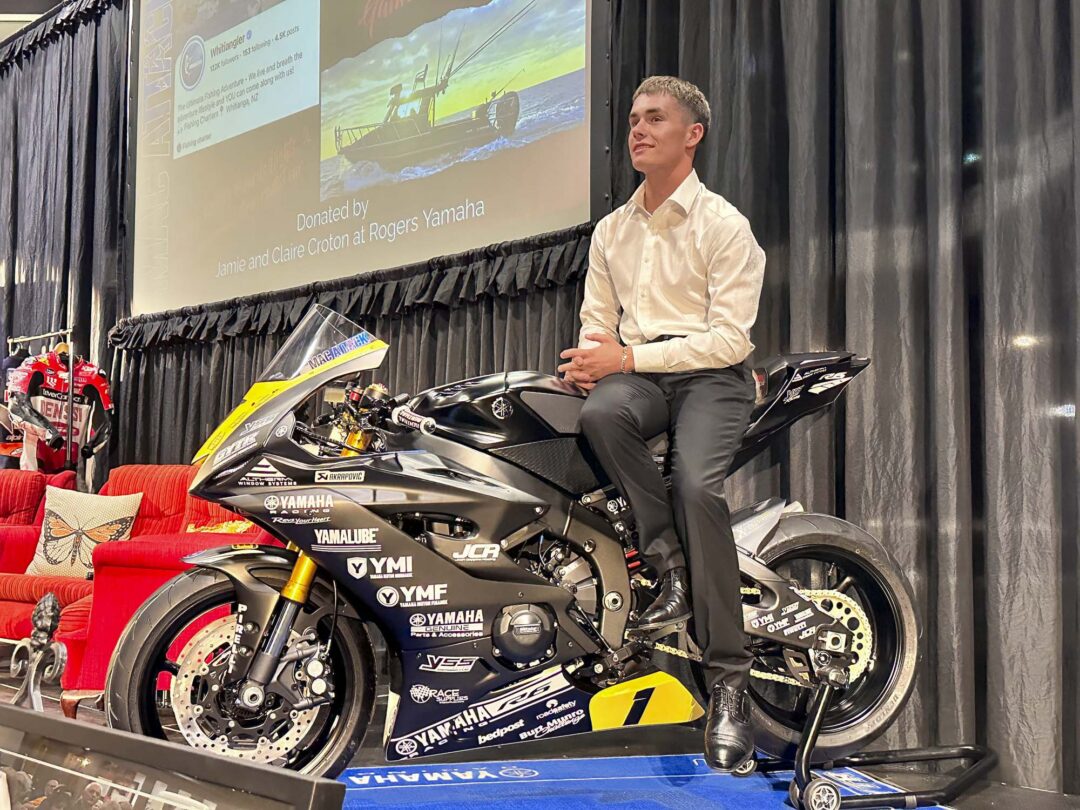 Cormac Buchanan raffle Yamaha R6 Burt Munro Challenge