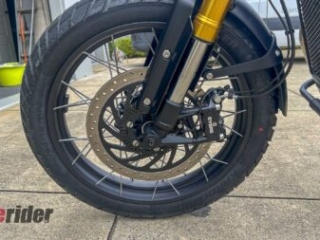 Triumph Scrambler 400XC front brakes Bybre