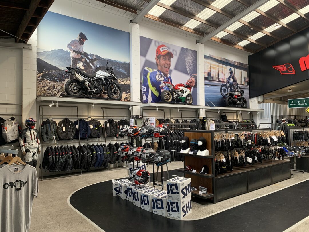 Motomail Motorcycle accessory store Auckland New Zealand