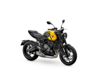 2026 Triumph Trident 660 static yellow