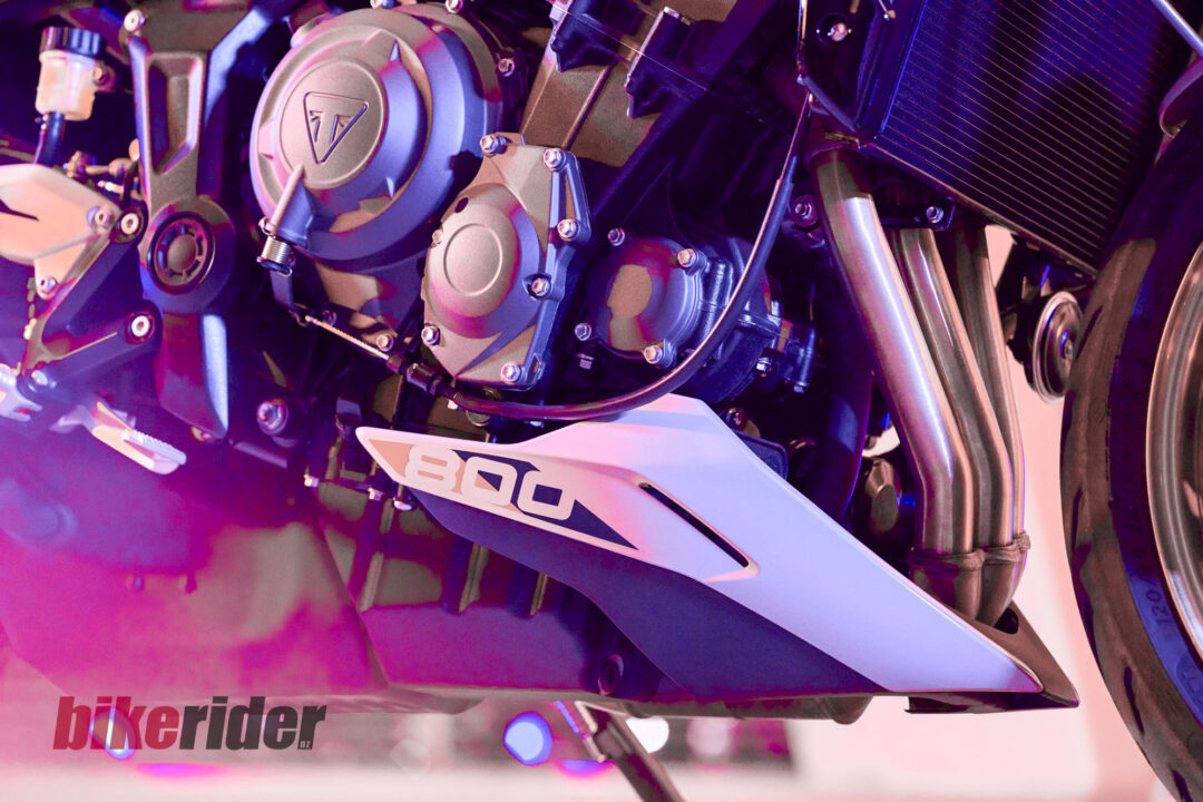 2026 Triumph Trident 800 belly pan