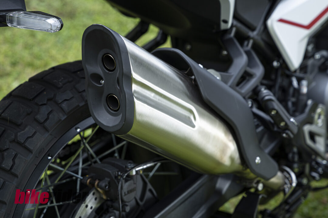 Moto Morini Alltrhike 450 exhaust