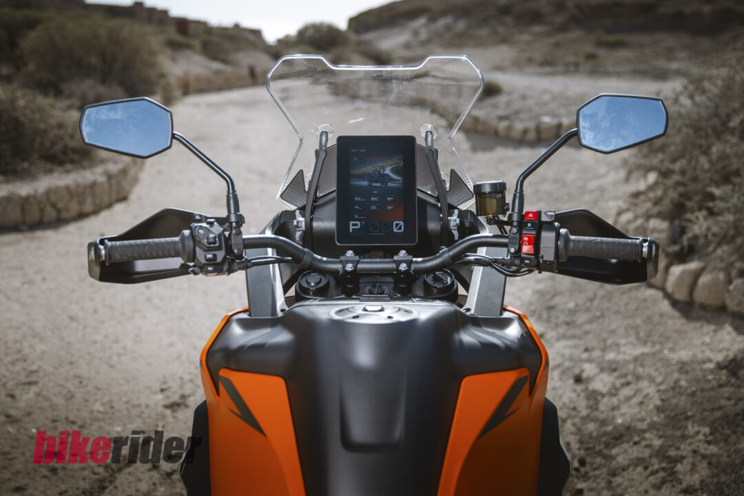 KTM 1390 Super Adventure EVO S review TFT dash