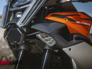 KTM 1390 Super Adventure EVO S review cornering lights