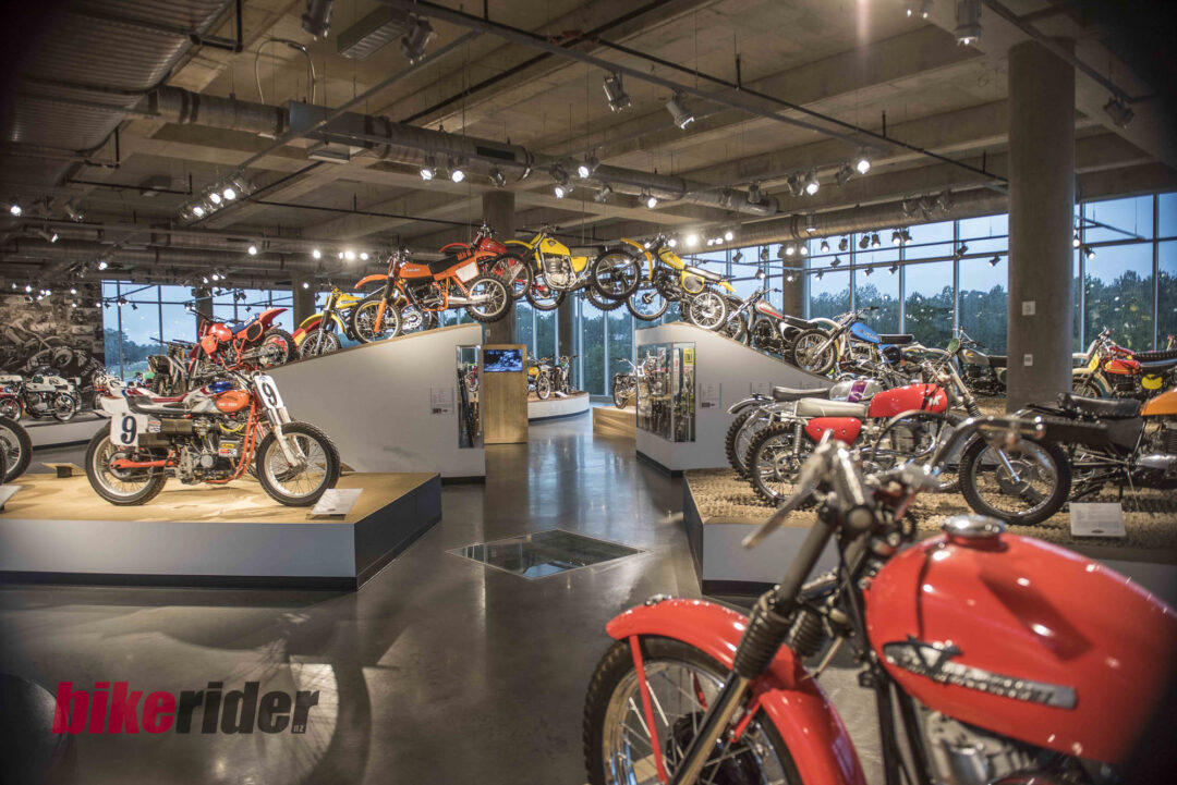 Barber Museum dirt bike exhibition