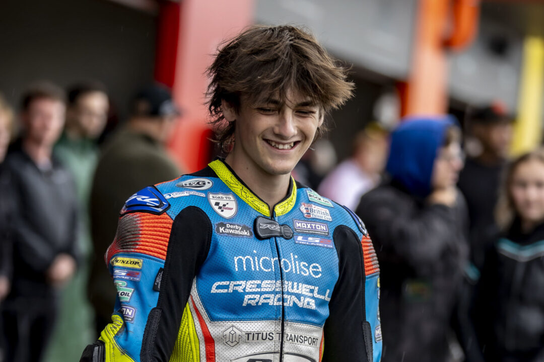 Tyler King heading to the  Podium at NZSBK