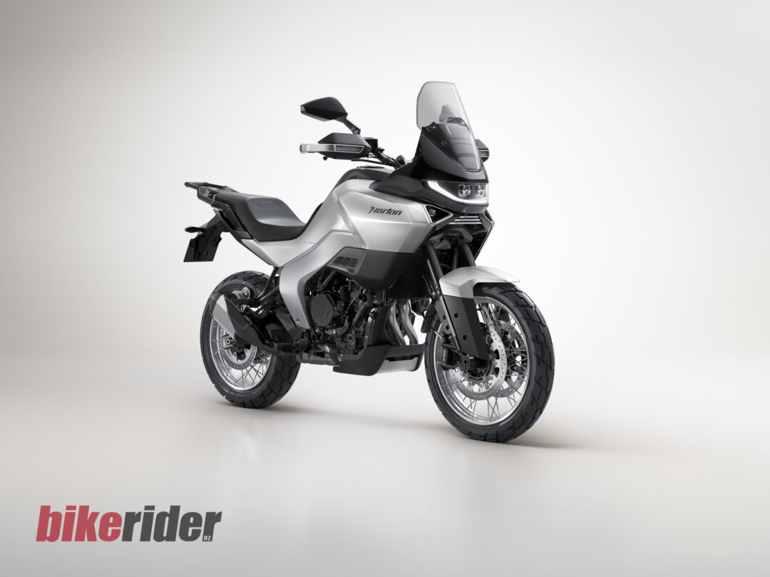 Norton motorcycle Atlas front static