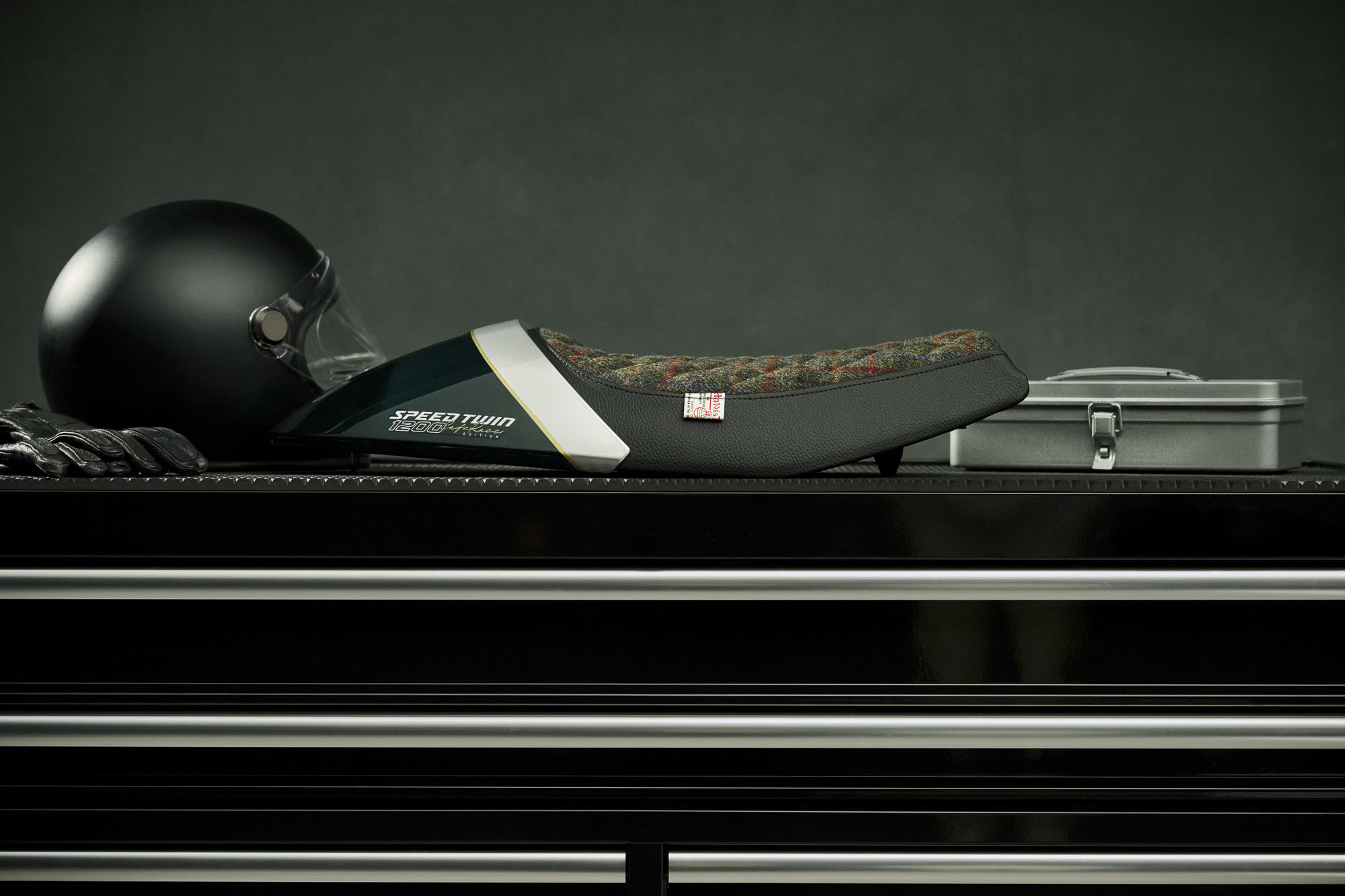 Distinguished Gentlemans Ride Prize Triumph Speed Twin 1200 Cafe Racer