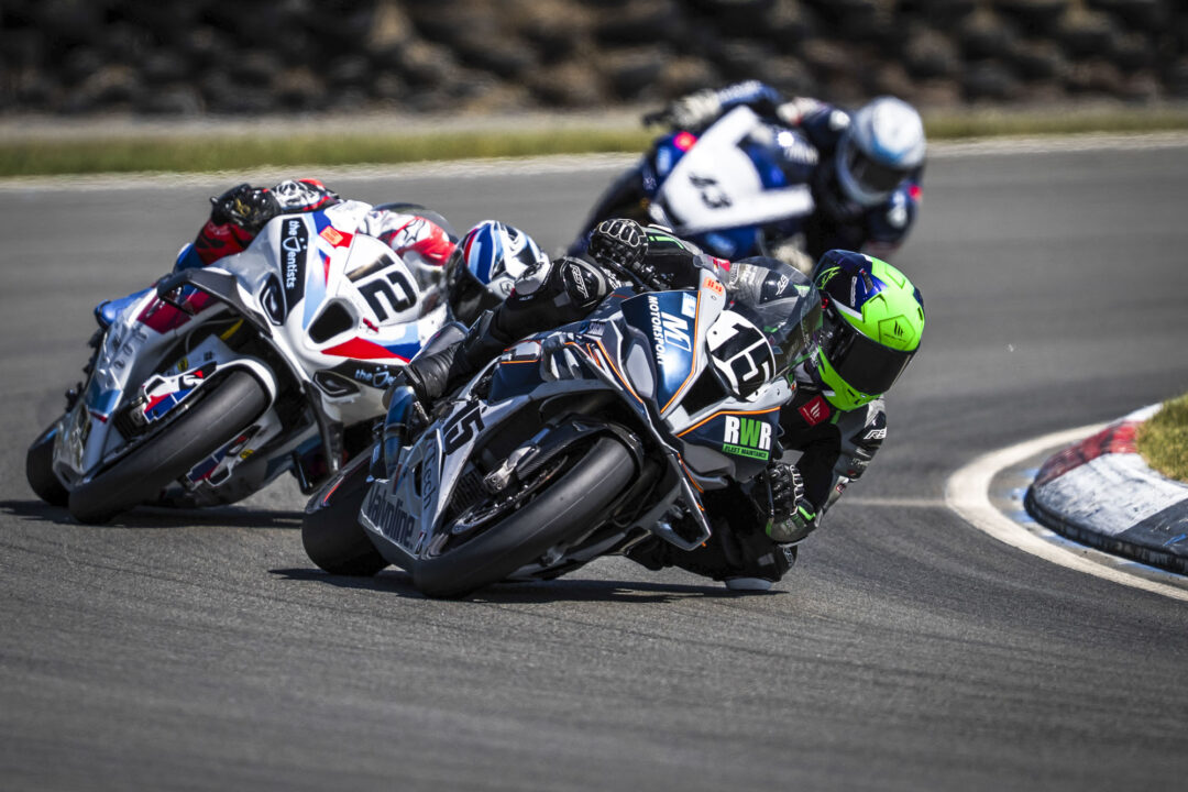 Rogan and Luca at Ruapuna ASP Press image