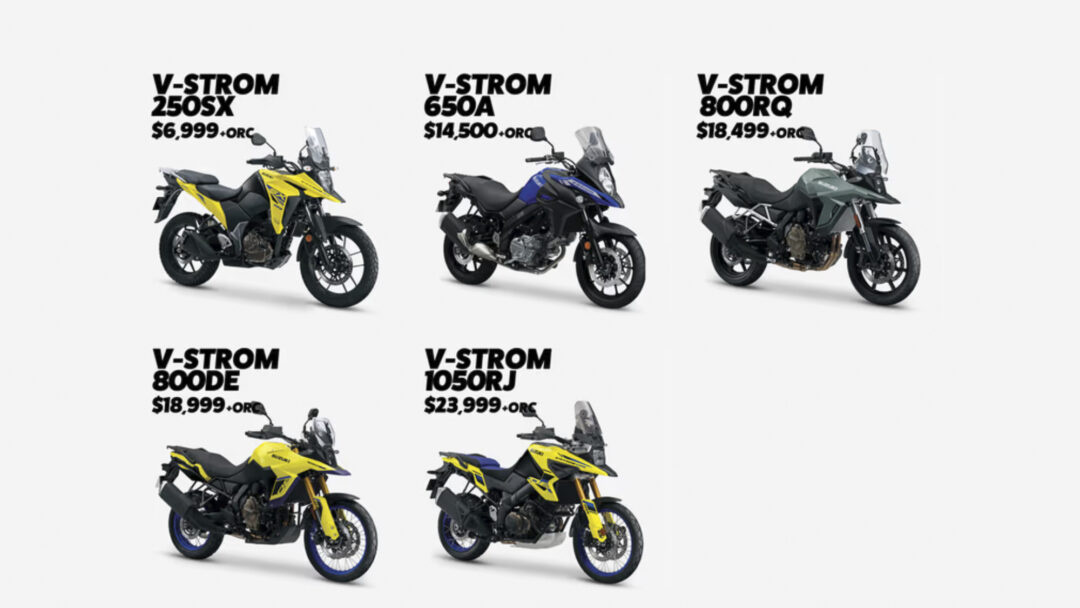 Suzuki Motorcycle 1% Finance