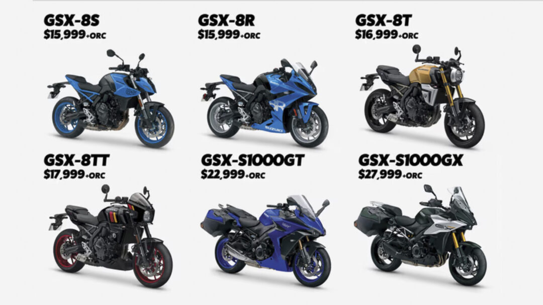Suzuki Motorcycle 1% Finance