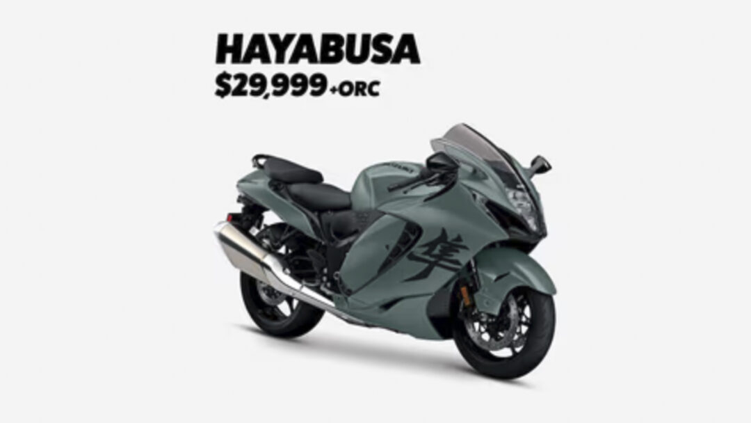 Suzuki Motorcycle 1% Finance