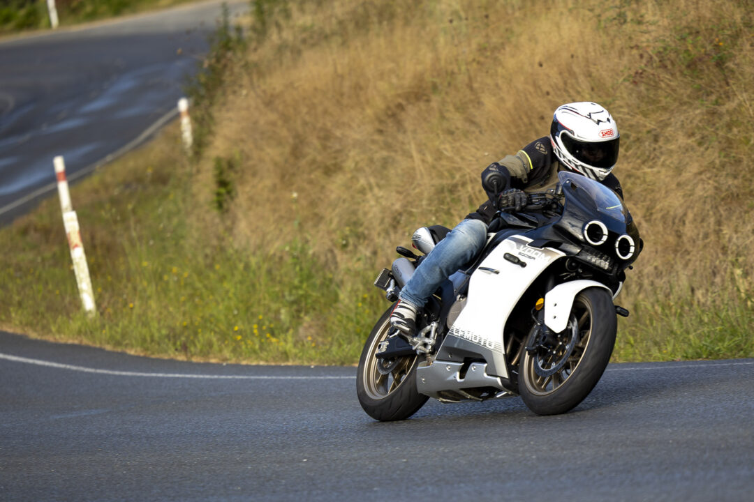 CFMoto 500SR Voom action being testing on the road in NZ