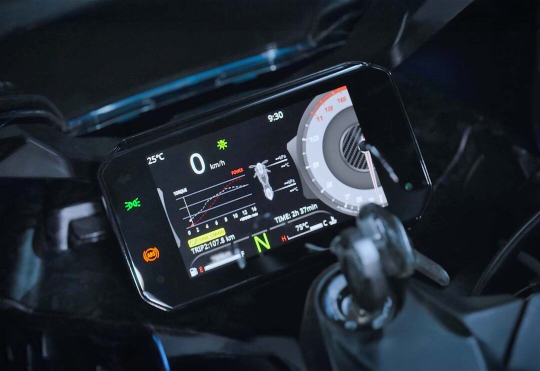 CFMOTO 500SR Voom inline four sportsbike NZ review TFT dash