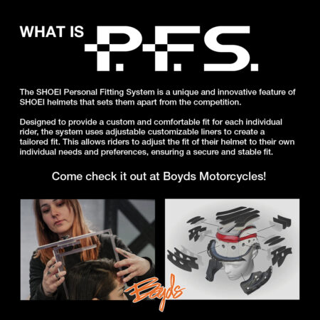 Boyd Motorcycles Shoei Fitting Day