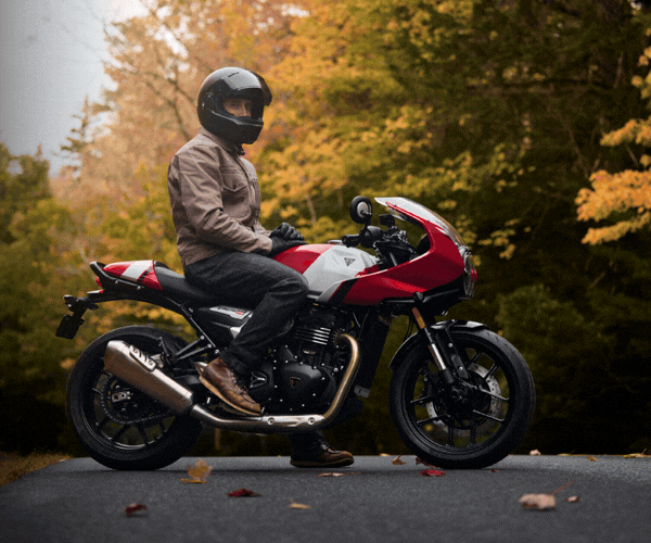 Triumph Thruxton 400 coming soon brm