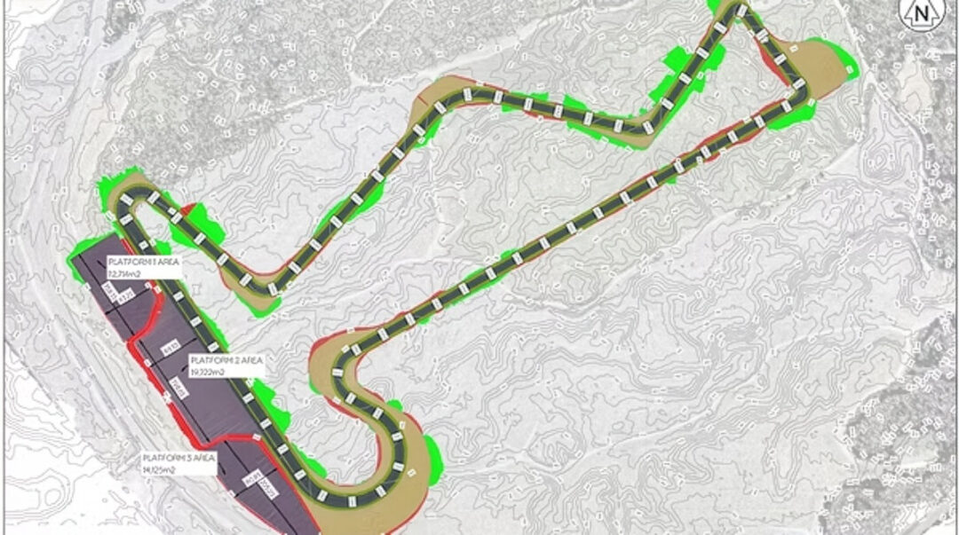Thunder Ridge Track Layout