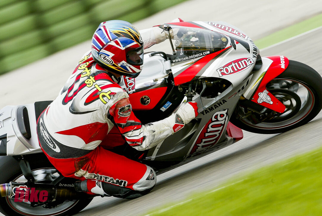 Yamaha M1 test Alan Catchart action