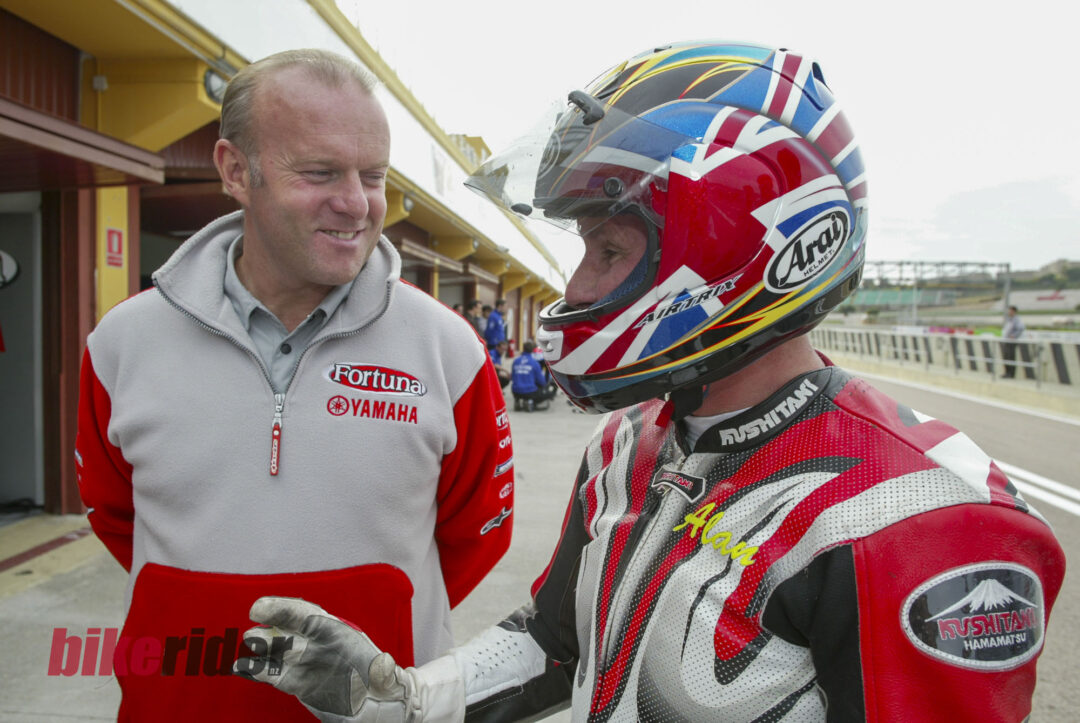 Yamaha M1 test Alan Catchart