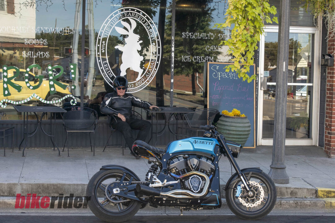 Alan Cathcart with Audette Velos V2