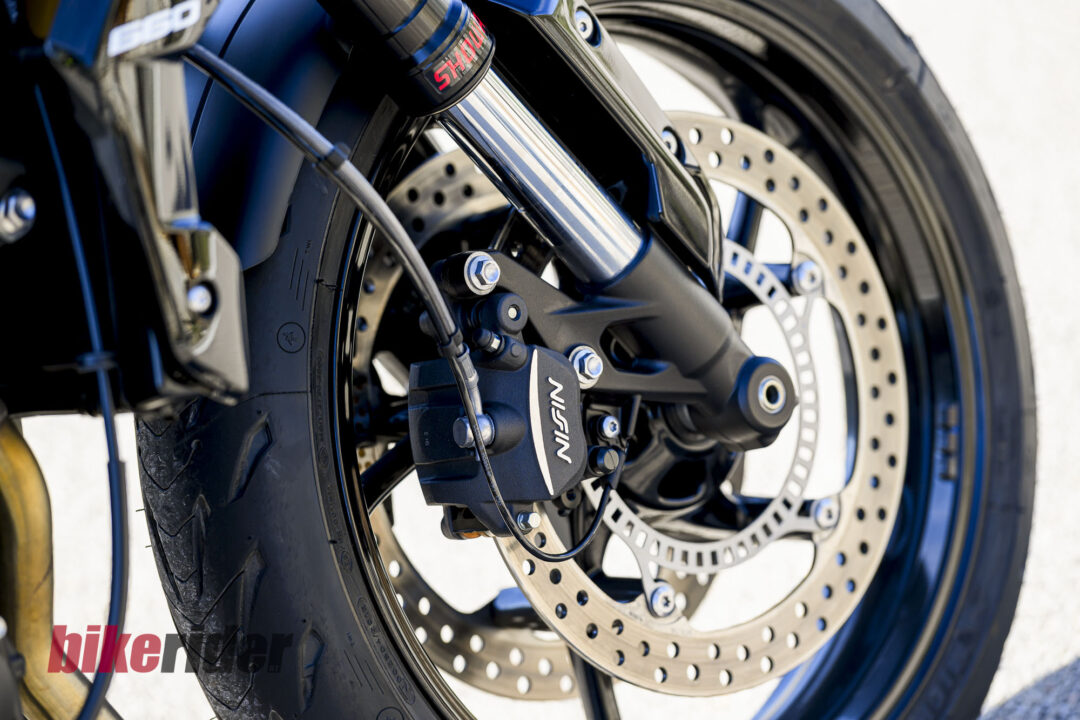 2026 Triumph Trident 660 review brakes