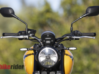 2026 Triumph Trident 660 review headlight