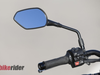 2026 Triumph Trident 660 review mirror