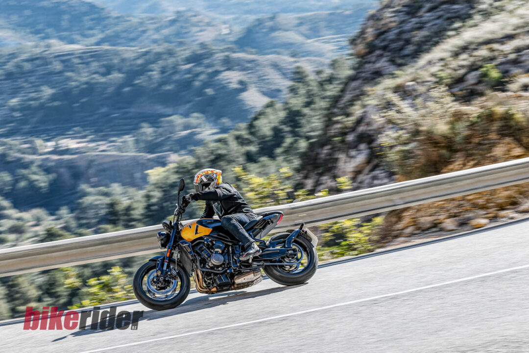 2026 Triumph Trident 660 review action road