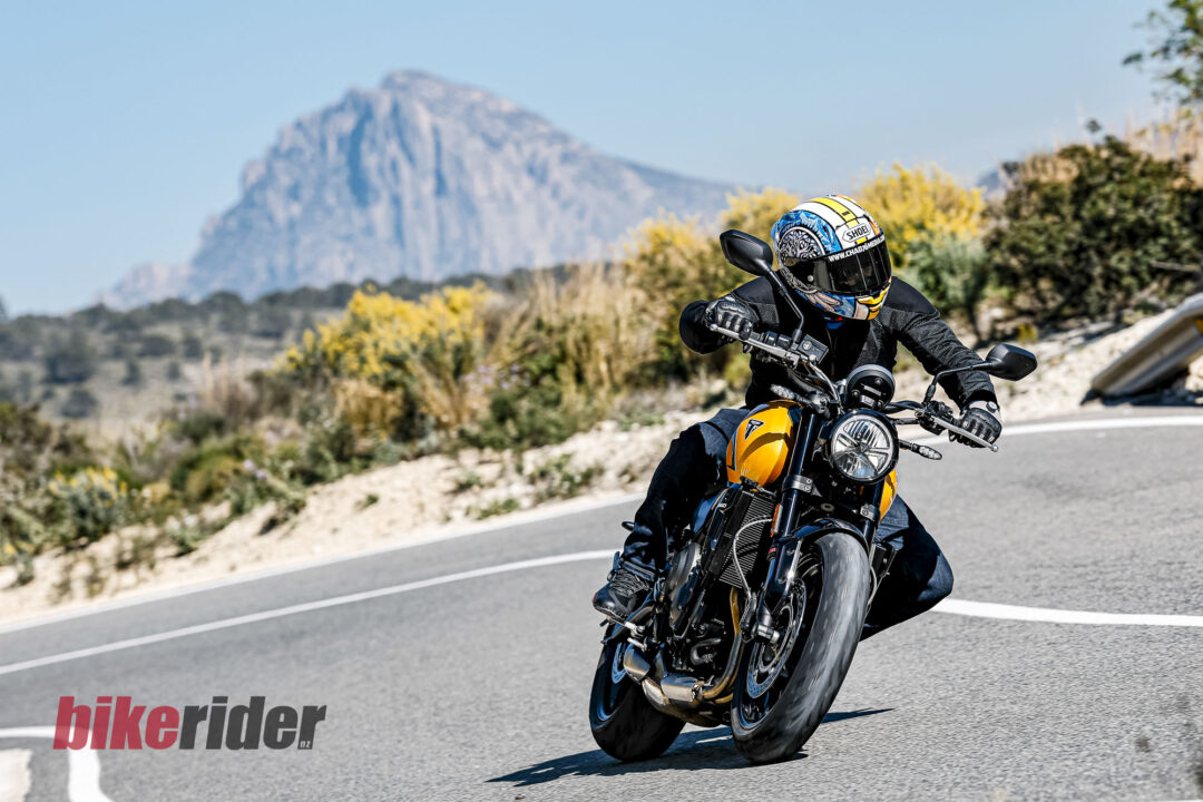 2026 Triumph Trident 660 review action road