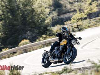 2026 Triumph Trident 660 review action road