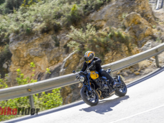 2026 Triumph Trident 660 review action road