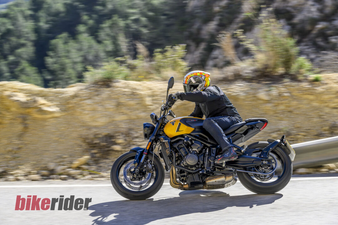 2026 Triumph Trident 660 review action road