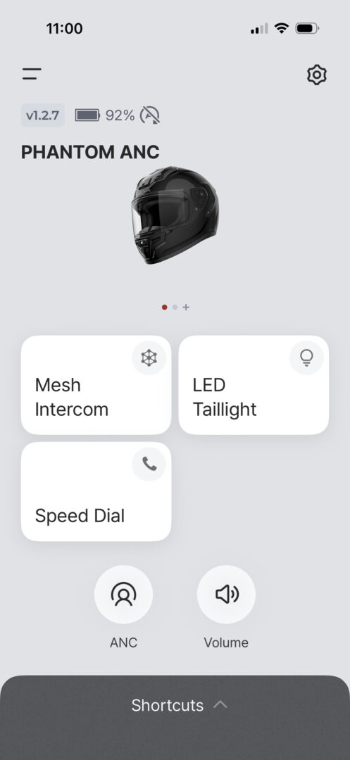 Sena Phantom ANC review noise cancelling helmet, quiet helmet review