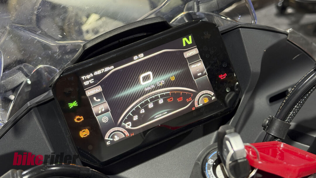 CFMoto450SR 5-inch TFT dash