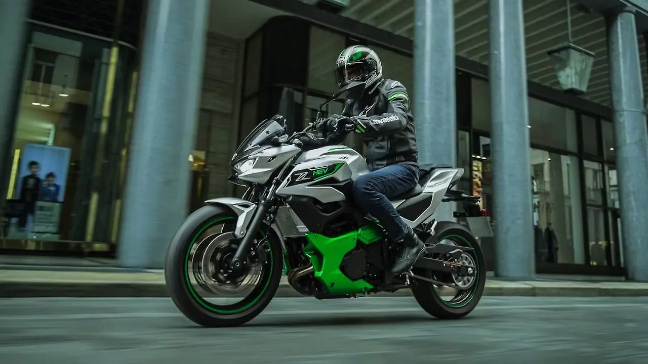 Kawasaki hybrid motorcycles
