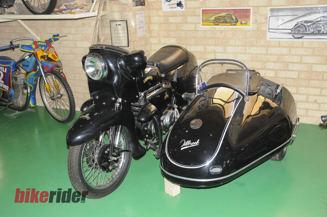 1954 Black Prince Series D with Australian-made Tilbrook sidecar