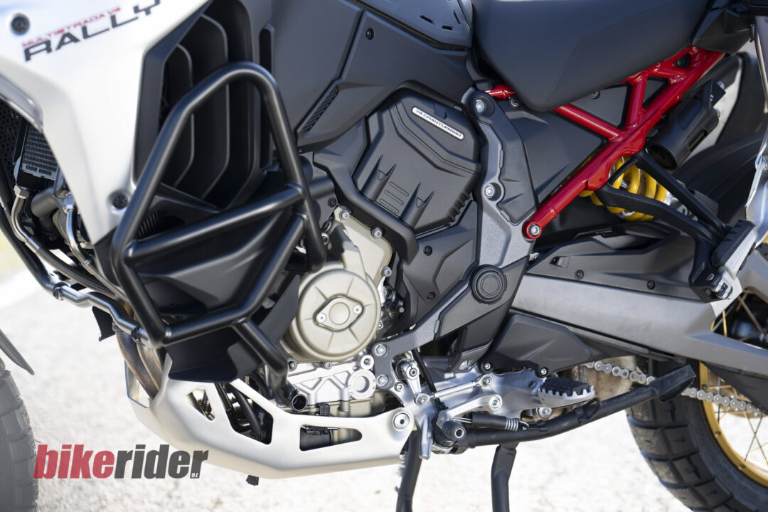 Ducati Multistrada V4 Rally engine