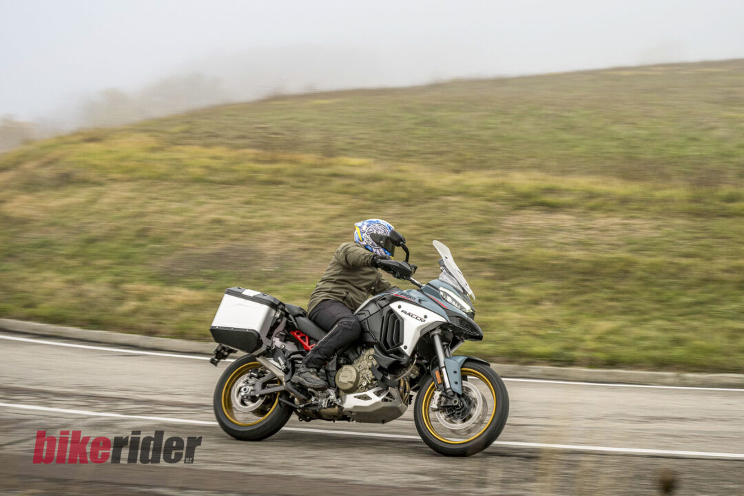 Ducati Multistrada V4 Rally action road