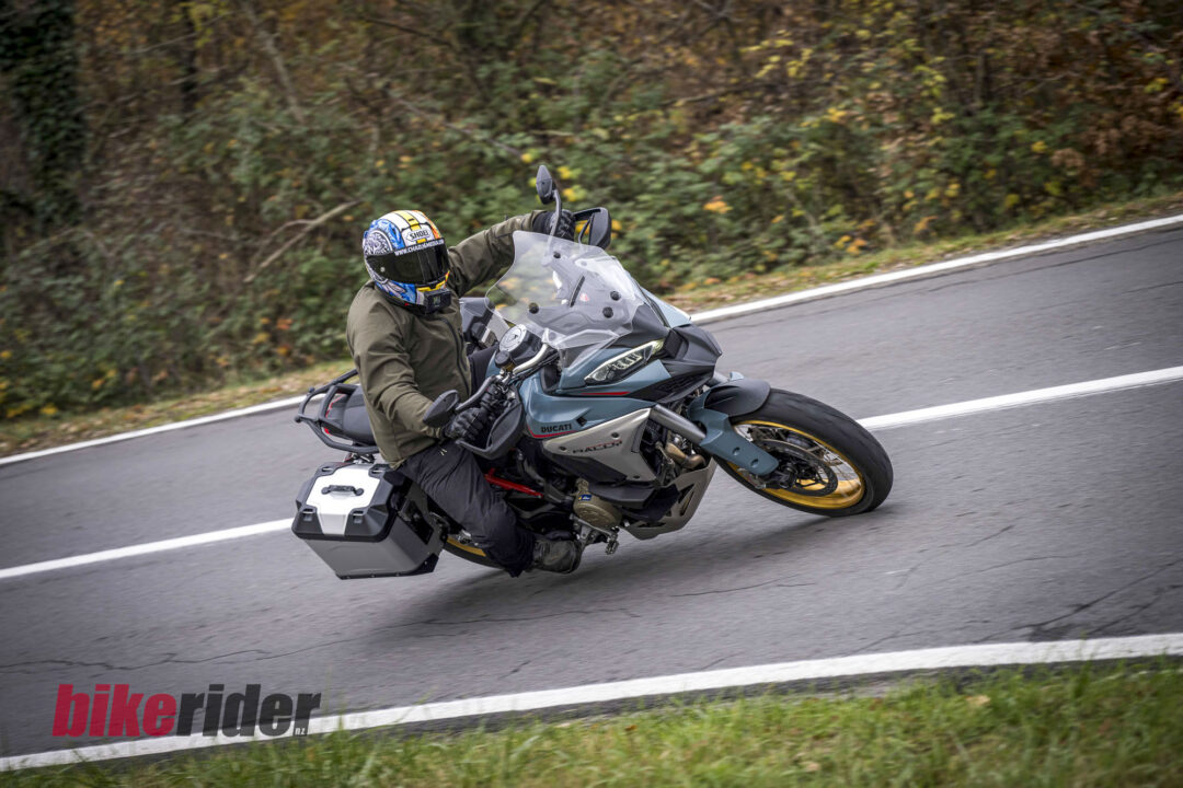 Ducati Multistrada V4 Rally action road