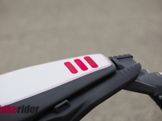 BMW F450GS review saddle