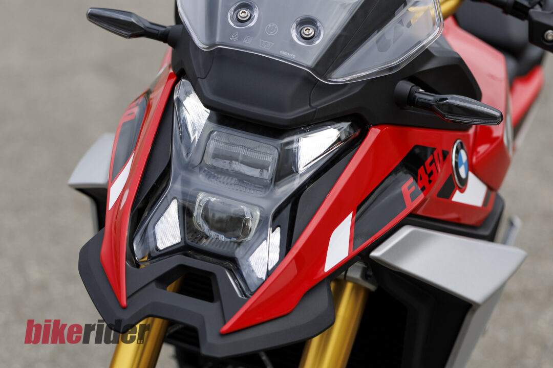 BMW F450GS review headlight