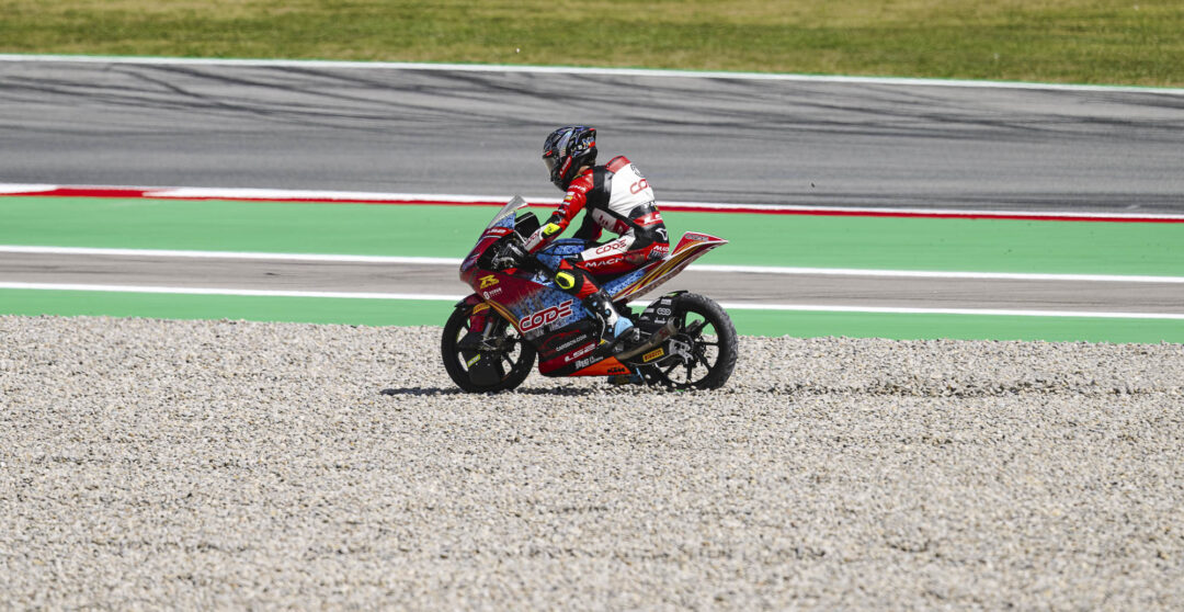 Cormac Buchanan Moto 3 Barcelona