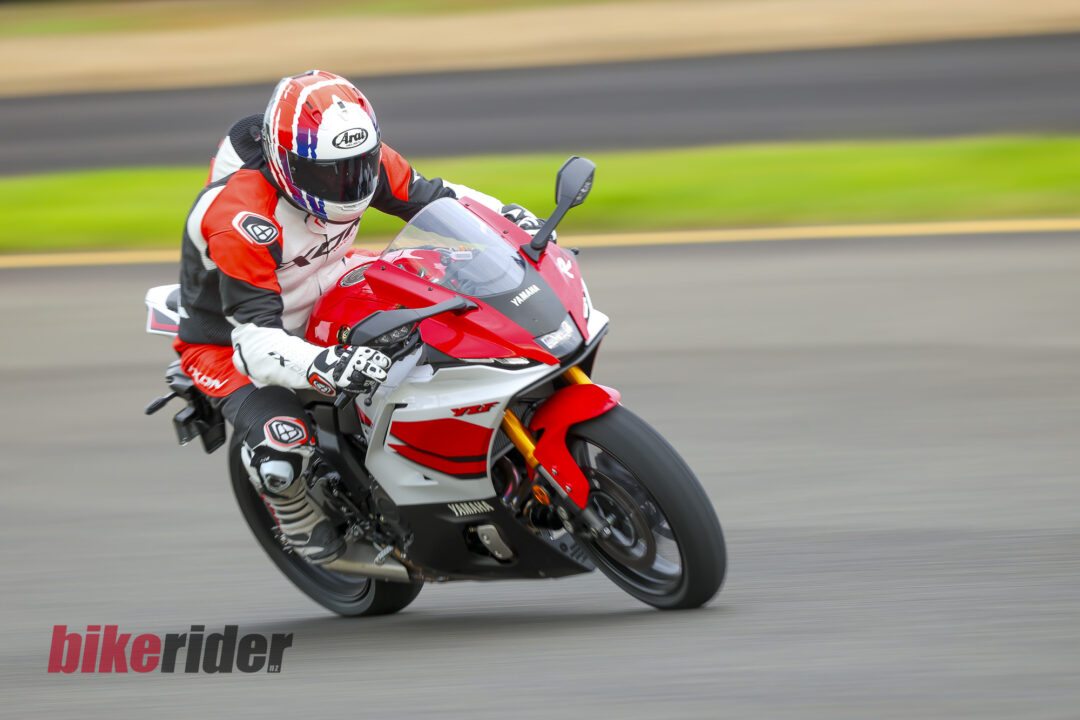 2026 Yamaha YZF-R7 race track action Sydney Motorsport Park launch Sydney Australia